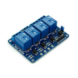 4 kanaals relais module met LED indicatie 5v.