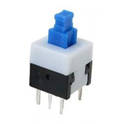 7X7 mm Self-lock drukknop schakelaar