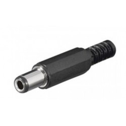 DC Power connector male 5.5 mm x 2.1 mm