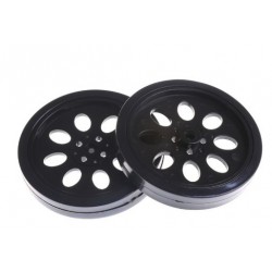 70mm Smart Car Robot Wheel Compatibel with MG995 945 Servo