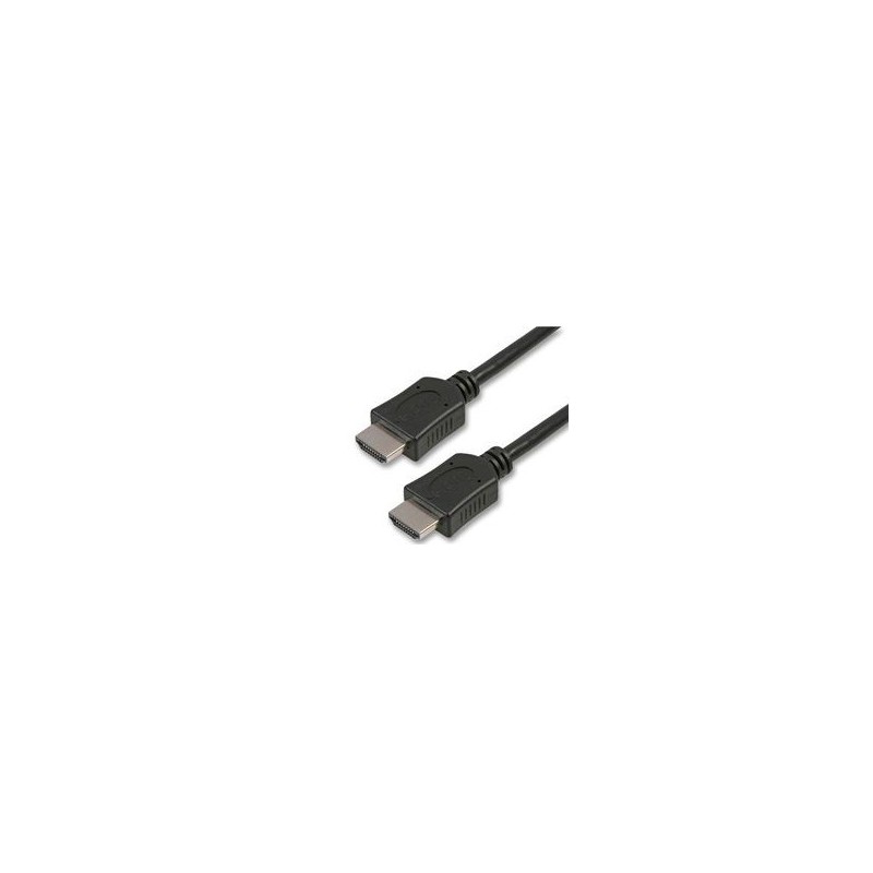 Audio/videokabel Montage, HDMI-stekker, 2 m, zwart Audio/videokabel Montage, HDMI-stekker, 2 m, zwart