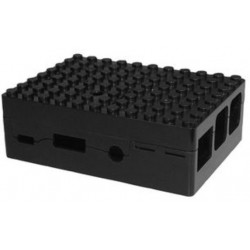 Zwarte Pi Blox omhulsel voor Raspberry Pi Model B +, Pi 2 & Pi 3
