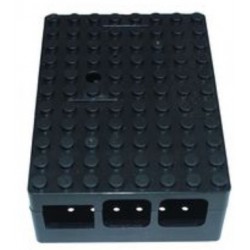 Zwarte Pi Blox omhulsel voor Raspberry Pi Model B +, Pi 2 & Pi 3