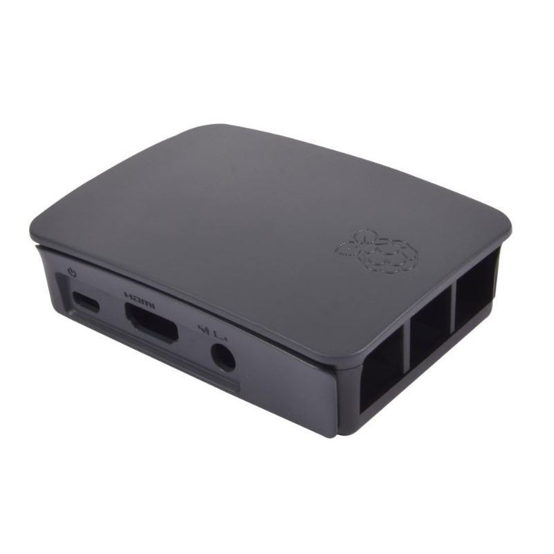Zwarte Raspberry Pi dev board enclosure Zwarte Raspberry Pi dev board enclosure