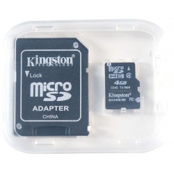 4GB MICROSDHC CARD voor Raspberry Pi van Adafruit