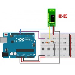 HC-05 Bluetooth module 6-pin (master and slave)