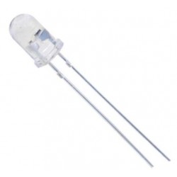 Witte led 5 mm (10 stuks)