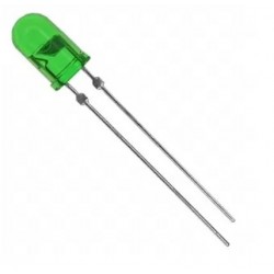 Groene led 5 mm (10 stuks)