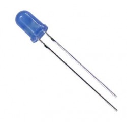 Blauwe led 5 mm (10 stuks)