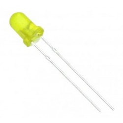 Gele led 5 mm (10 stuks)