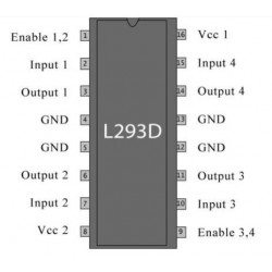 L293D (Motorcontroller)