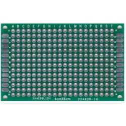 PCB dubbelzijdig 40x60mm