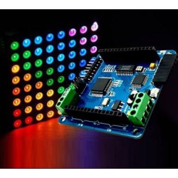 Colorduino RGB LED dot-matrix driver Incl. RGB Matrix 8x8
