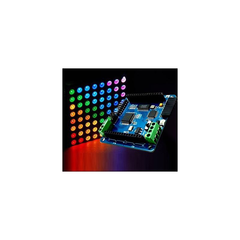 Colorduino RGB LED dot-matrix driver Incl. RGB Matrix 8x8