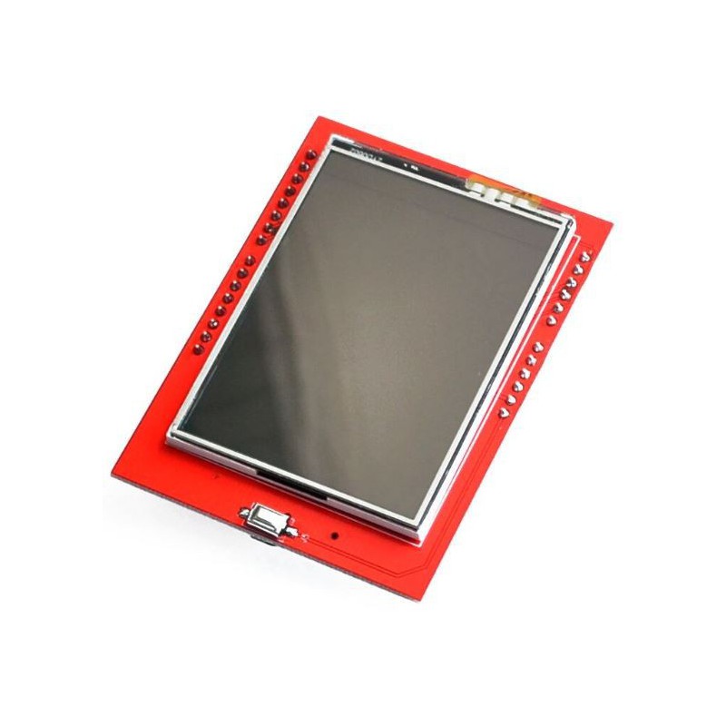 2.4 inch TFT Touchscreen Arduino UNO R3 (Red) 2.4 inch TFT Touchscreen Arduino UNO R3 (Red)