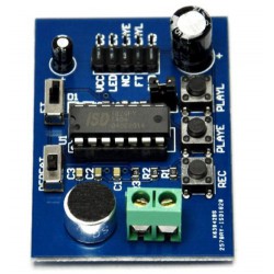 ISD1820 Voice recording module.