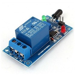 Vlam sensor module relais