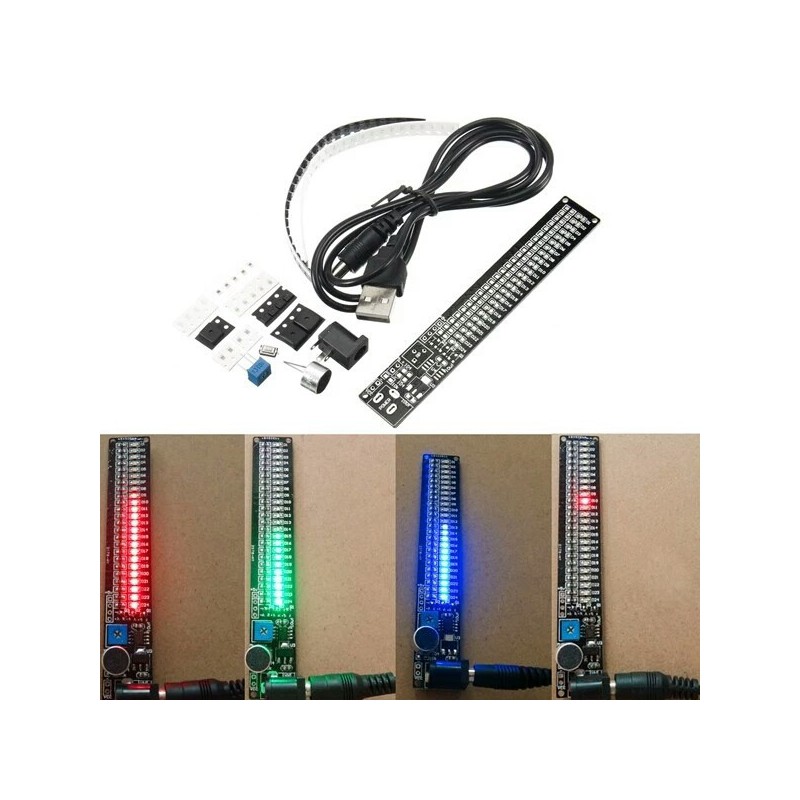 SMD LED geluidspectrum Blauw SMD LED geluidspectrum Blauw