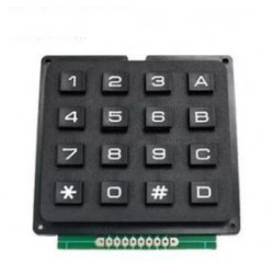 Zwart keypad 4*4