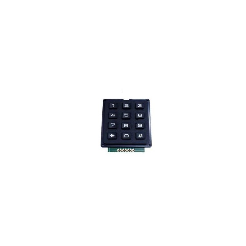 Zwart keypad 3*4 Zwart keypad 3*4
