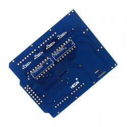 DIY LED Cube 4x4x4 Blue (Shield)