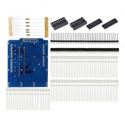 DIY LED Cube 4x4x4 Blue (Shield)