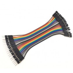 Male to Female 10cm BreadBoard Jumper wire 20 stuks
