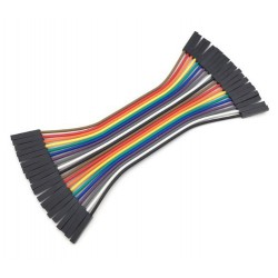 Female to Female 10cm BreadBoard Jumper wire 20 stuks