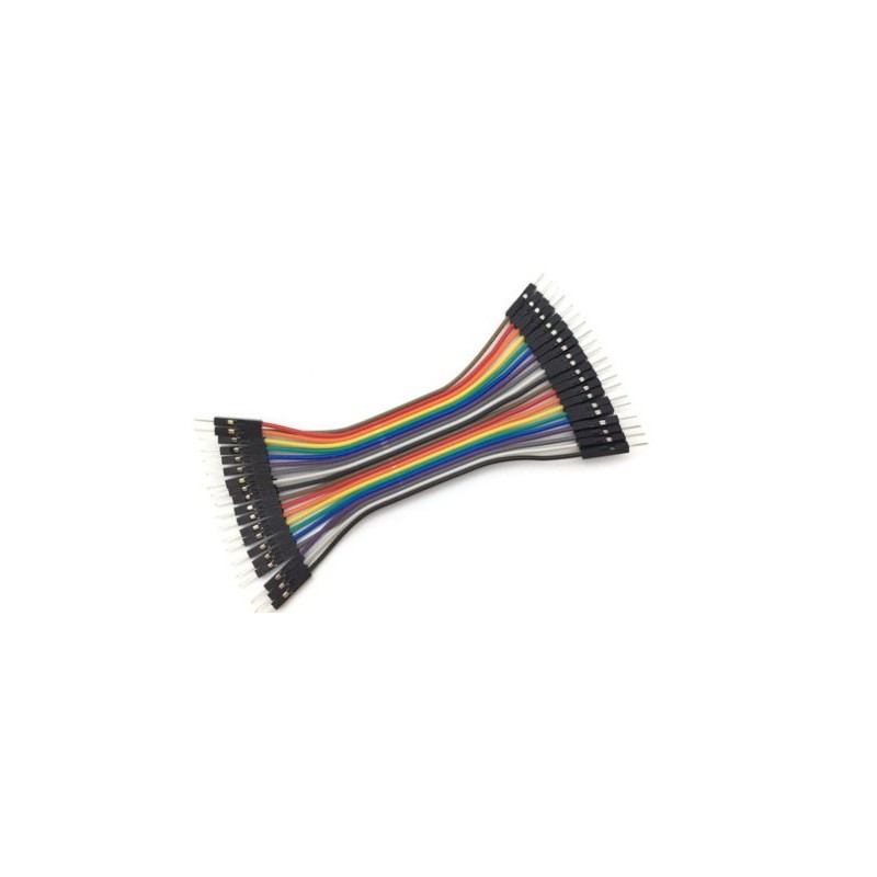 Male to Male 20cm Bread Board Jumper wire 20 stuks Male to Male 20cm Bread Board Jumper wire 20 stuks