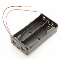2X AA batterijhouder Box, open