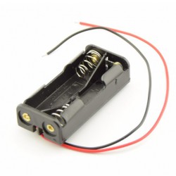 2X AAA batterijhouder Box, open