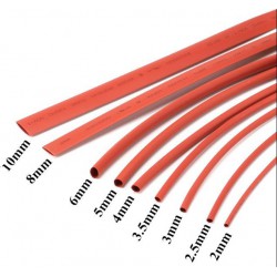 Krimpkous 2.5mm Rood