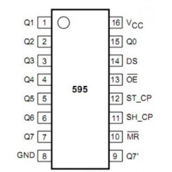 74HC595N