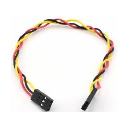 3 pins 2.54 twist Female to Female kabel