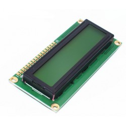 LCD1602 Yellow-Green Backlight
