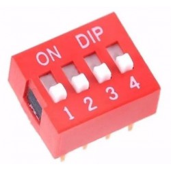 Dip Switch 4-pins