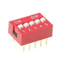 Dip Switch 5-pins