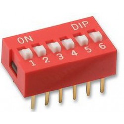Dip Switch 6-pins