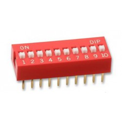 Dip Switch 10-pins
