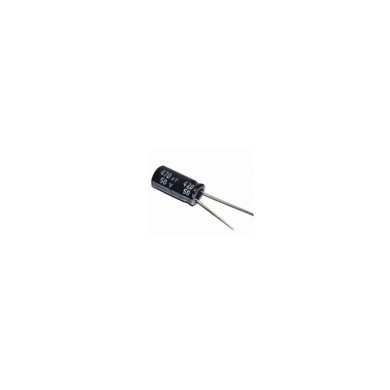 470uF 50V Elektrolytische Condensator 10x17mm 470uF 50V Elektrolytische Condensator 10x17mm