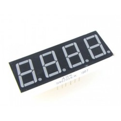 Red 4 Digit 7 Segment LED Display