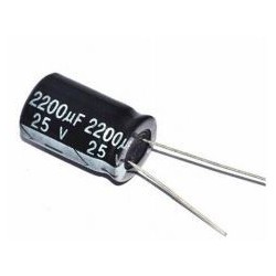 Elektrolytische Condensator 25V 2200uF