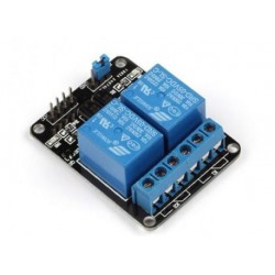 2 kanaals relais module met LED 5v